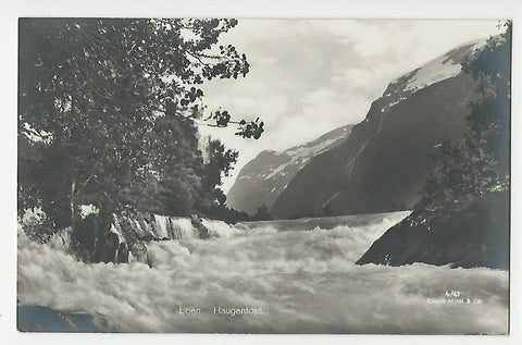 AK Loen. Haugenfoss.