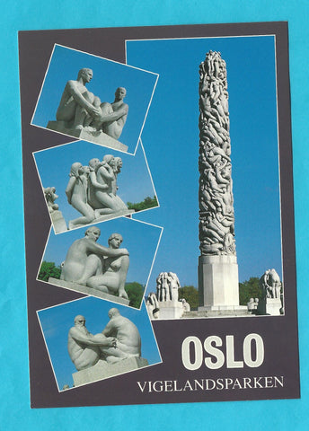 AK Oslo. Vigelandsparken.