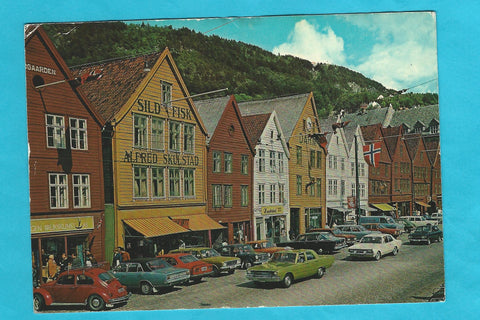 AK Norge: Bergen. Bryggen.