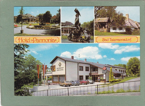 AK Bad Tatzmannsdorf. Hotel Pannonia. Fam. Krulatz. Parkstraße 20.