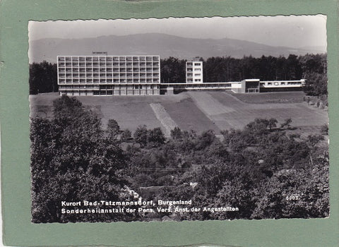 AK Bad Tatzmannsdorf. Sonderheilanstalt der Pens. Anst. Der Angestellten.