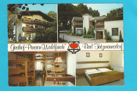 AK Bad Tatzmannsdorf. Gasthof Pension Waldfriede.