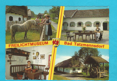 AK Freilichtmuseum Bad Tatzmannsdorf.