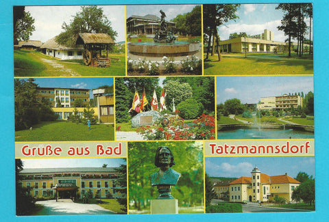 AK Grüße aus Bad Tatzmannsdorf.