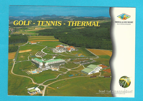 AK Bad Tatzmannsdorf. Golf Tennis Thermal Resort.