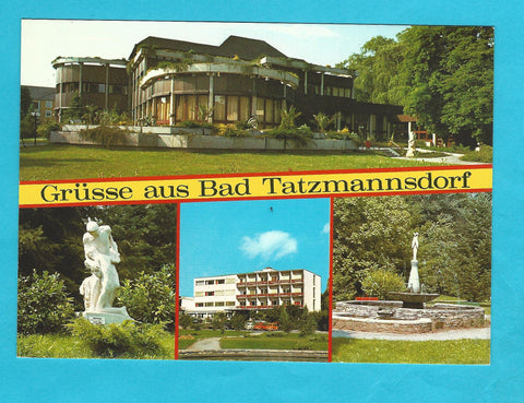 AK Grüsse aus Bad Tatzmannsdorf.