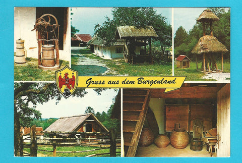 AK Gruss aus dem Burgenland. Heimatmuseum in Bad Tatzmannsdorf.