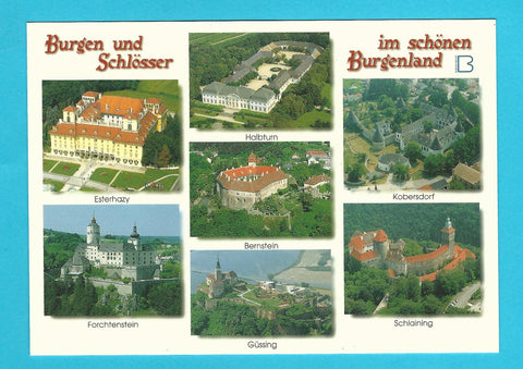 AK Burgen und Schlösser im schönen Burgenland.