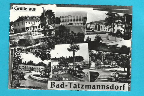 AK Grüße aus Bad Tatzmannsdorf.