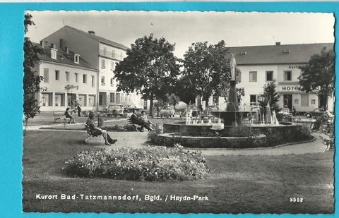 AK Bad Tatzmannsdorf. Haydn-Park.