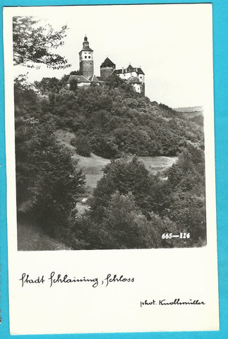 Stadt Schlaining, Schloss. (1956)