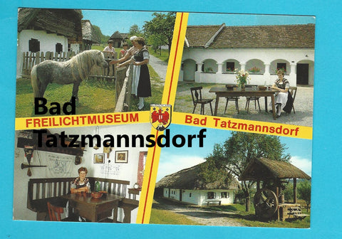 AK Bad Tatzmannsdorf. Freilichtmuseum.