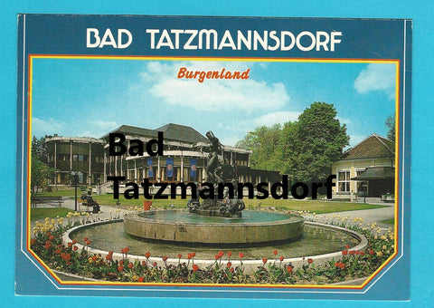 AK Bad Tatzmannsdorf.