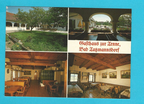 AK Bad Tatzmannsdorf. Gasthaus zur Tenne, Johann Neubauer.