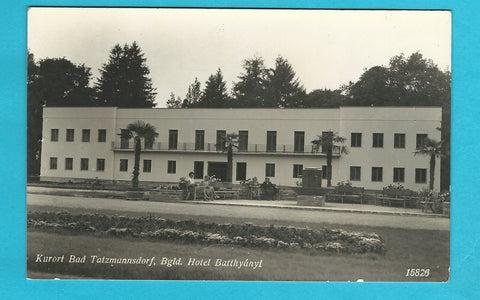 AK Bad Tatzmannsdorf. Hotel Batthyanyi.