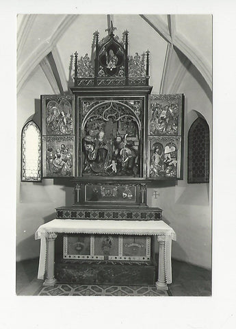 AK Salzburg, Stift Nonnberg. Veit Stoss Altar 1498.