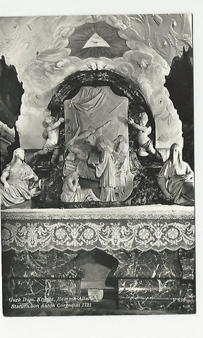 AK Gurk. Dom. Krypta, Hemma-Altar. Statuen von Anton Corradini.