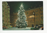 AK Innsbruck. Herzog-Friedrich-Straße mit Goldenem Dachl und Helbinghaus. Christbaum.