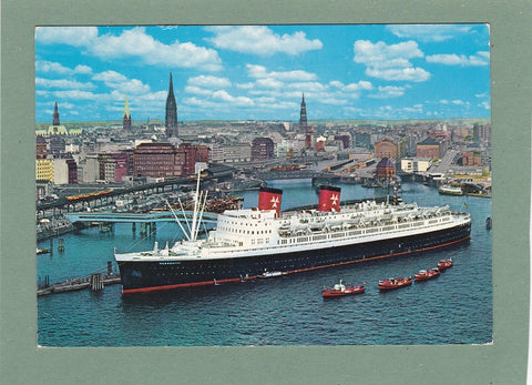 AK Passagier-Schnelldampfer Hanseatic Hamburg-Atlantik Linie.