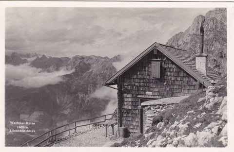 AK Werfener Hütte im Tennengebirge.