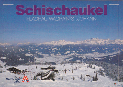 AK Schischaukel. Flachau Wagrain St. Johann.