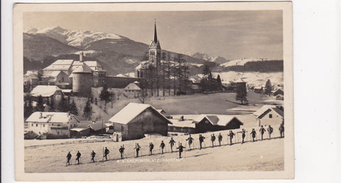 AK Wintersportplatz Radstadt.