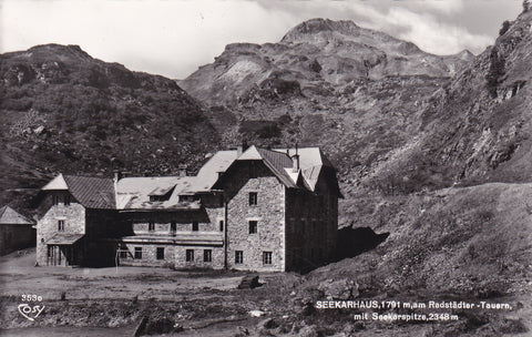 AK Seekarhaus am Radstädter Tauern mit Seekarspitze.