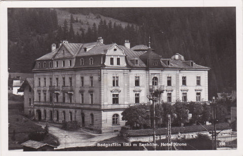 AK Badgastein. Hotel Krone.