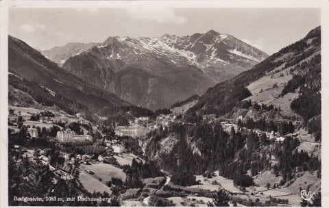 AK Badgastein mit Radhausberg.