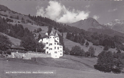 AK Weitmoserschloss Bad Hofgastein.