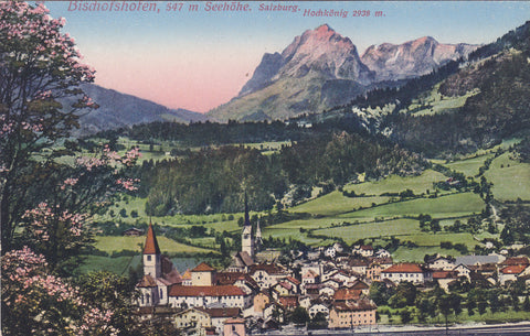 AK Bischofshofen. Hochkönig. (1916)