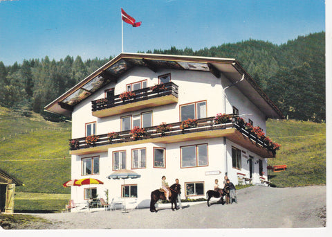 AK Eben im Pongau. Pension Steiner Edthof.