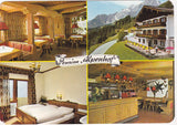 AK Mühlbach am Hochkönig. Pension Alpenhof. Bes. Johann u. Christl Schwaiger.