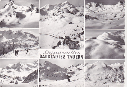 AK Skiparadies Radstädter Tauern.