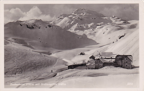 AK Seekarhaus mit Seekarspitze. (1936)