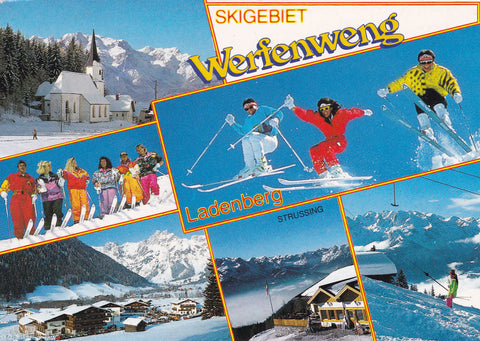 AK Skigebiet Werfenweng. Ladenberg.