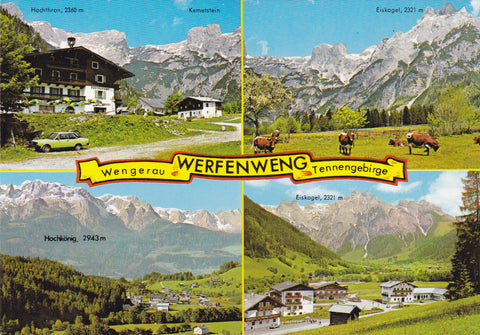 AK Werfenweng. Wengerau. Tennengebirge.