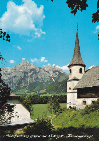 AK Werfenweng gegen die Eiskögel - Tennengebirge.