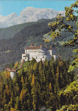 AK Burg Hohenwerfen gegen den Hochkönig.