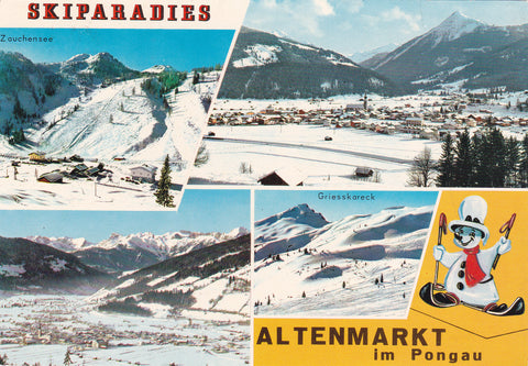 AK Skiparadies Altenmarkt im Pongau.