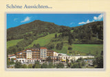 Werbe-AK St. Johann im Pongau. Alpendorf 8. Sport & Wellnesshotel Alpina Familie Schwarz.