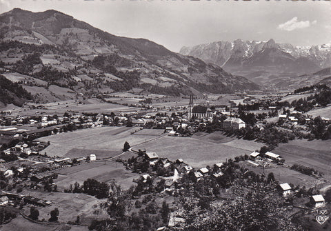 AK St. Johann im Pongau mit Tennengebirge.