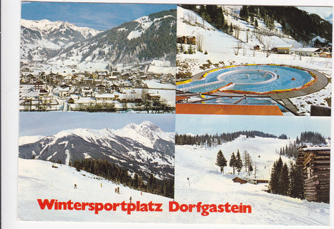 AK Wintersportplatz Dorfgastein.