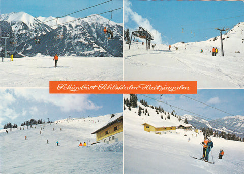 AK Schigebiet Schloßalm Haitzingalm.