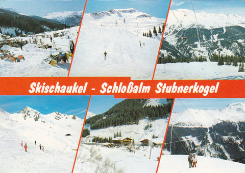 AK Skischaukel-Schloßalm Stubnerkogel.