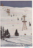 AK Stubnerkogel Bergbahn. Bad Gastein. Silberne Gondelkette im Skiparadies.