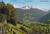 AK Höhenweg von Bad Hofgastein nach Bad Gastein. Blick gegen Hohe Tauern.