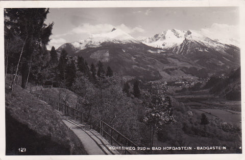 AK Höhenweg. Bad Hofgastein - Bad Gastein (1940).