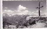 AK Berglift Reicheben (Badgastein) Blick vom Hüttenkogel gegen Großglockner.