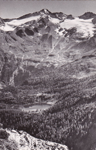 AK Blick vom Hüttenkogel. Reedsee,Tischlerkarkopf, Tischlerspitzscharte u. Tischlerspitze mit Tischlerkargletscher.